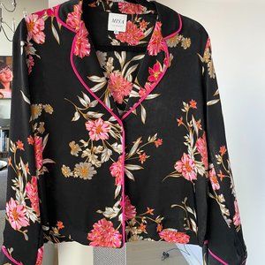Misa Los Angeles Silk Floral Blous - XS Never Worn